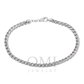 10K GOLD HOLLOW FRANCO CHAIN BRACELET