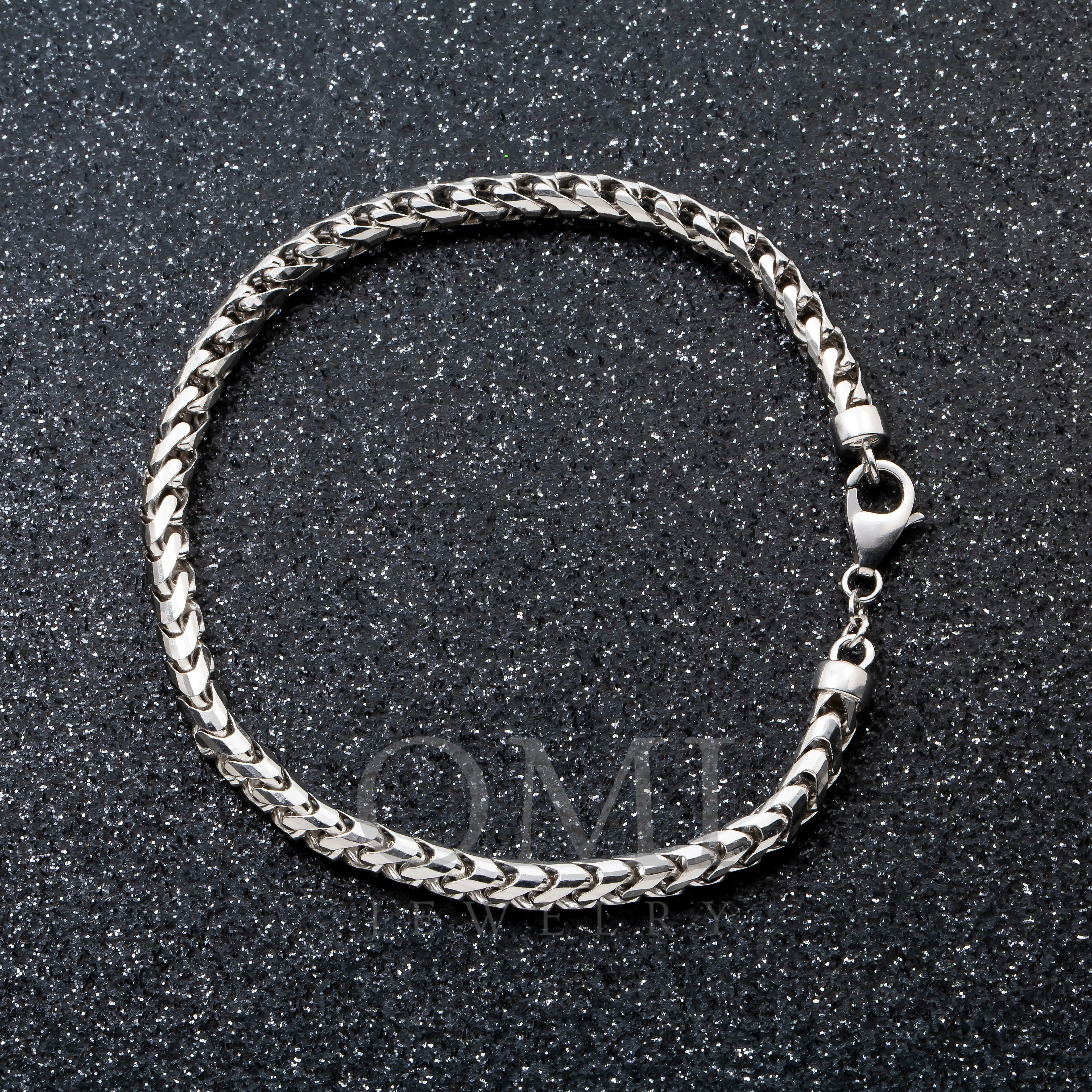 10K GOLD HOLLOW FRANCO CHAIN BRACELET