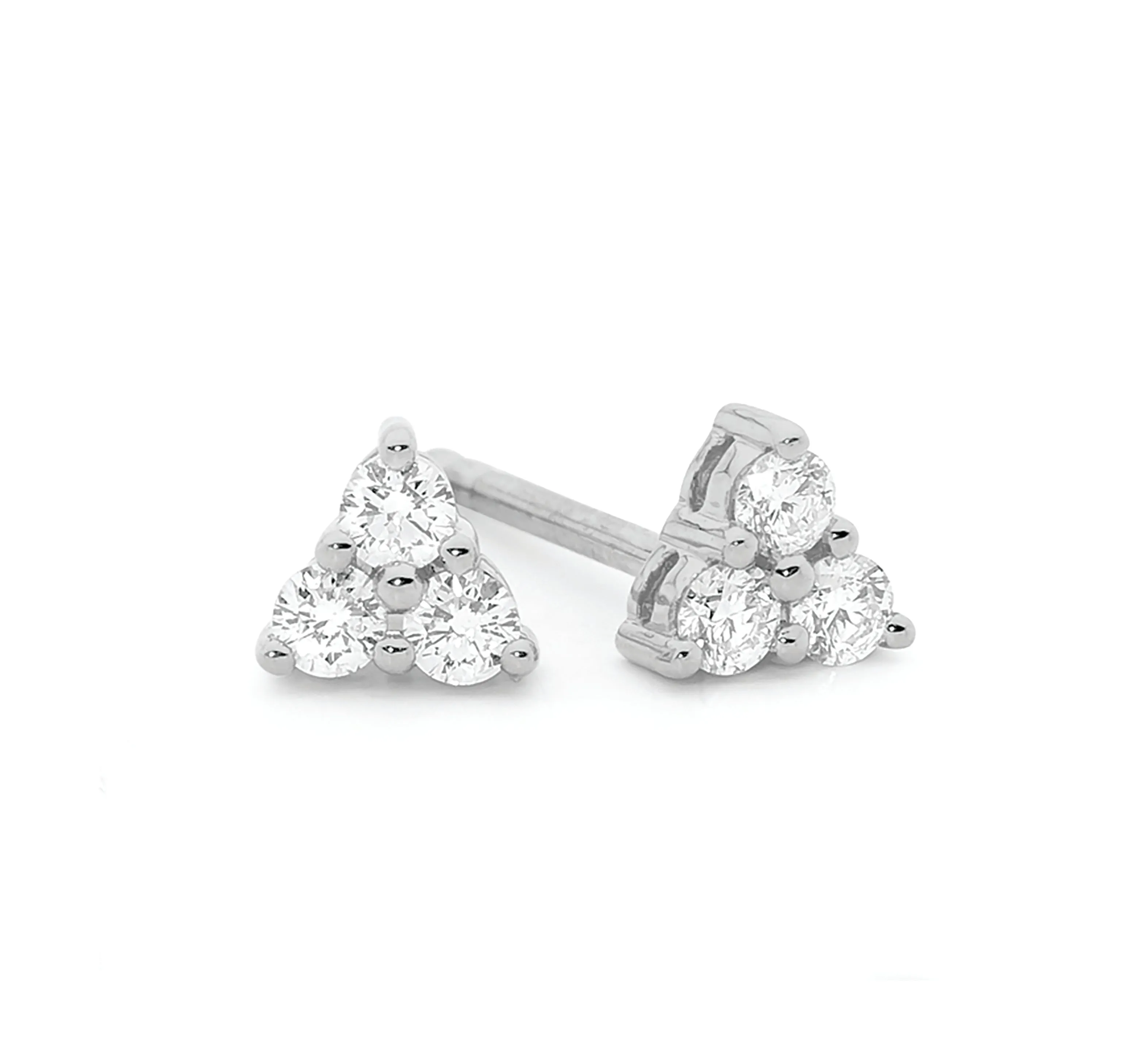 18ct Gold and Diamond Earrings