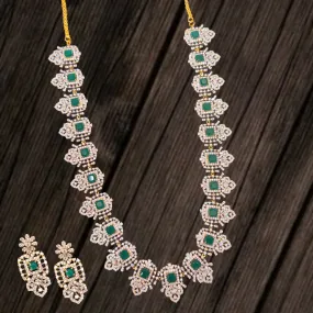 A Captivating South Indian-American Diamond Necklace by Asp Fashion Jewellery