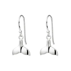 Avalon Whale Tail Earrings