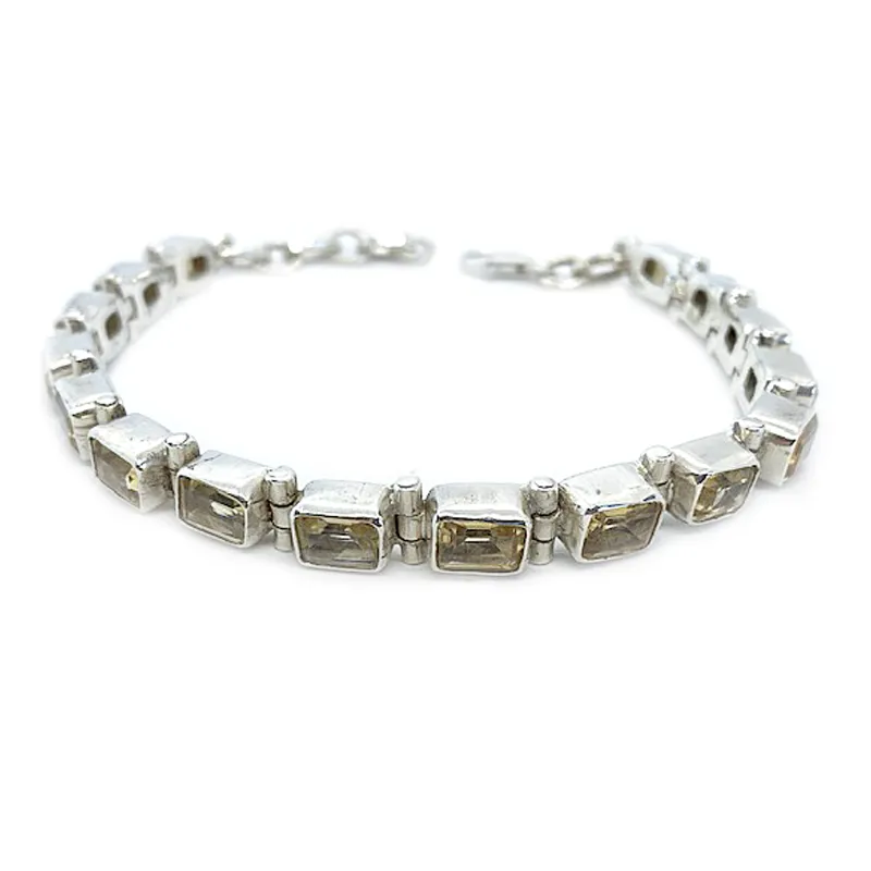 Bini Citrine Silver Bracelet