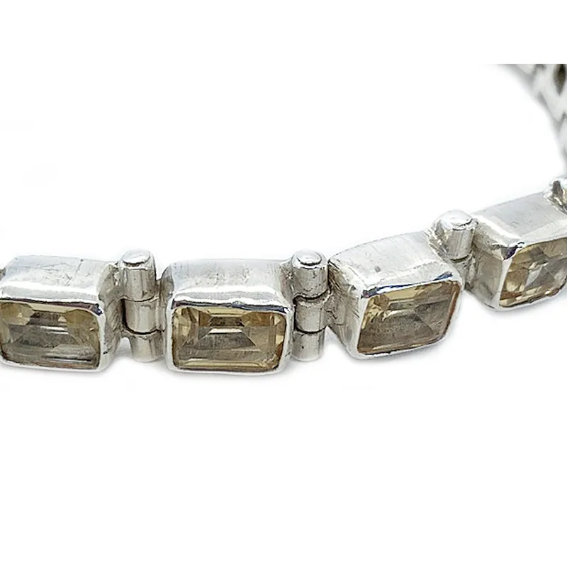 Bini Citrine Silver Bracelet