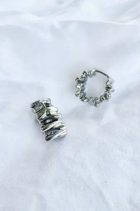 Chelsea Earrings, Silver