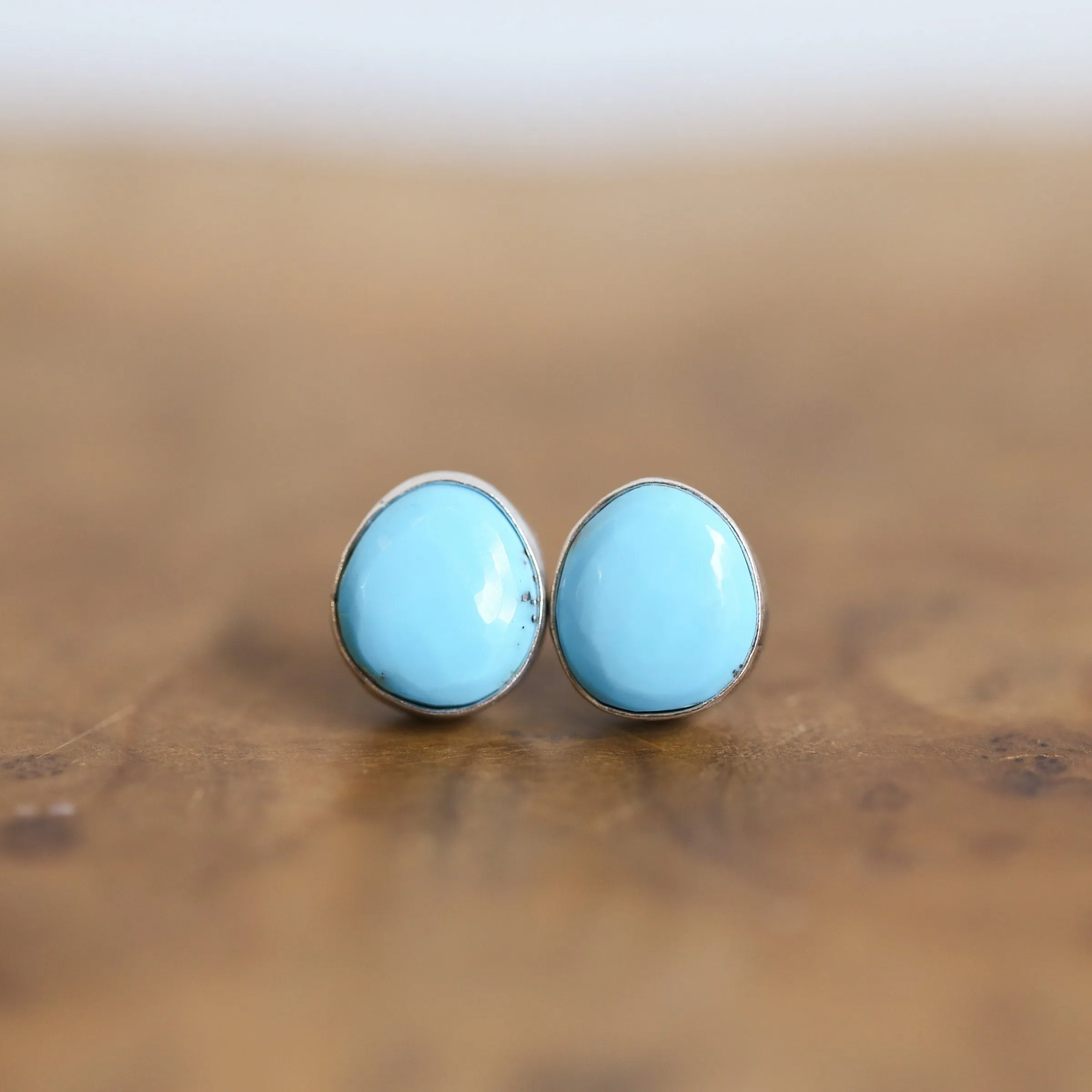 Choose your pair - Campitos Turquoise Posts - American Turquoise Earrings - Turquoise Studs