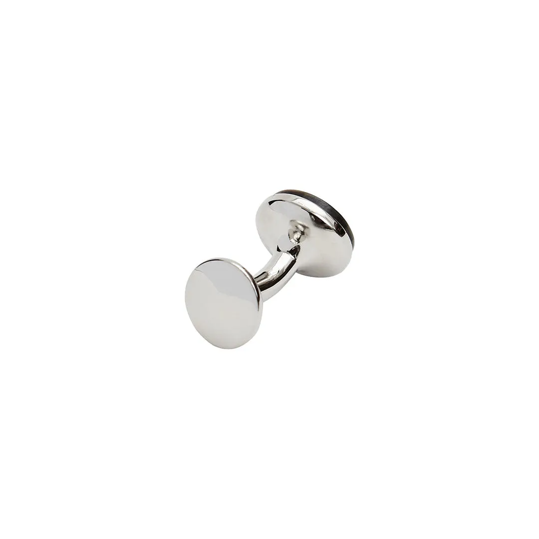 Codis Maya Smokey Mother Of Pearl Bow Cufflinks