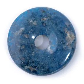 Denim Lapis 40mm Donut A Grade - Pendant