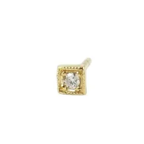 Diamond Square (Single), Yellow Gold