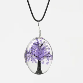 Fresh Accessories - Necklace Tree of Life Lilac