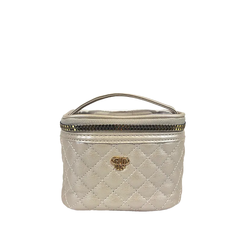 Getaway Jewelry Case - Pearl Quilted