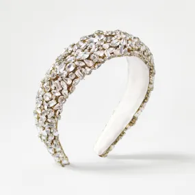 Gia Crystal Embellished Wide Headband