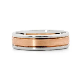 Gold mens ring