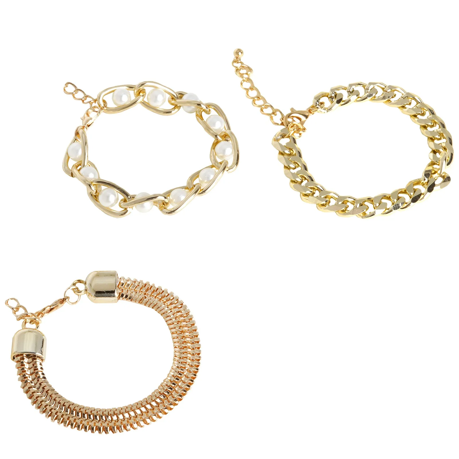 Gold Rad Jewelry Set