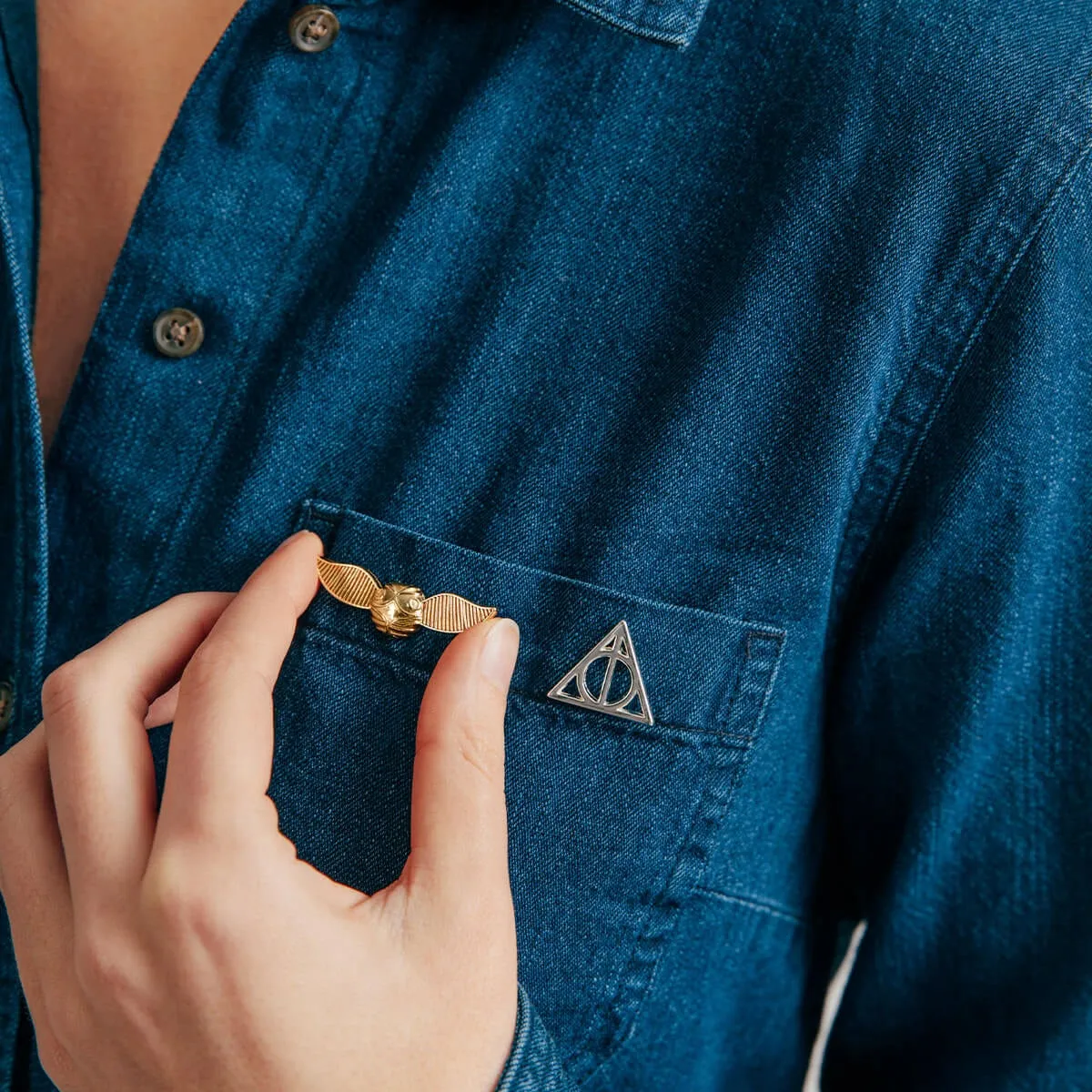 Harry Potter Golden Snitch Pin