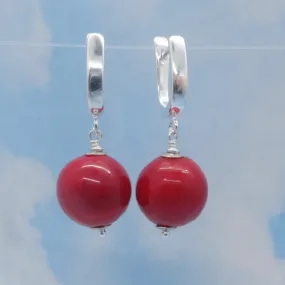 holly berry earrings