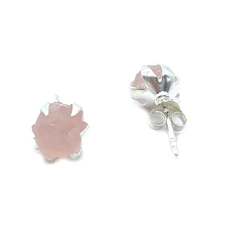 Indie Rose Quartz Boho Earrings