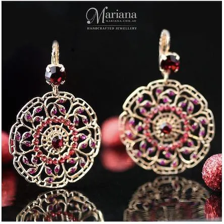 Mariana Lady In Red Earrings