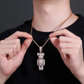 Mechanical Bear Pendant