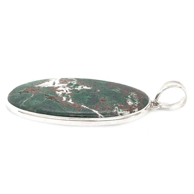 Montie Chrysocolla Statement Pendant - A