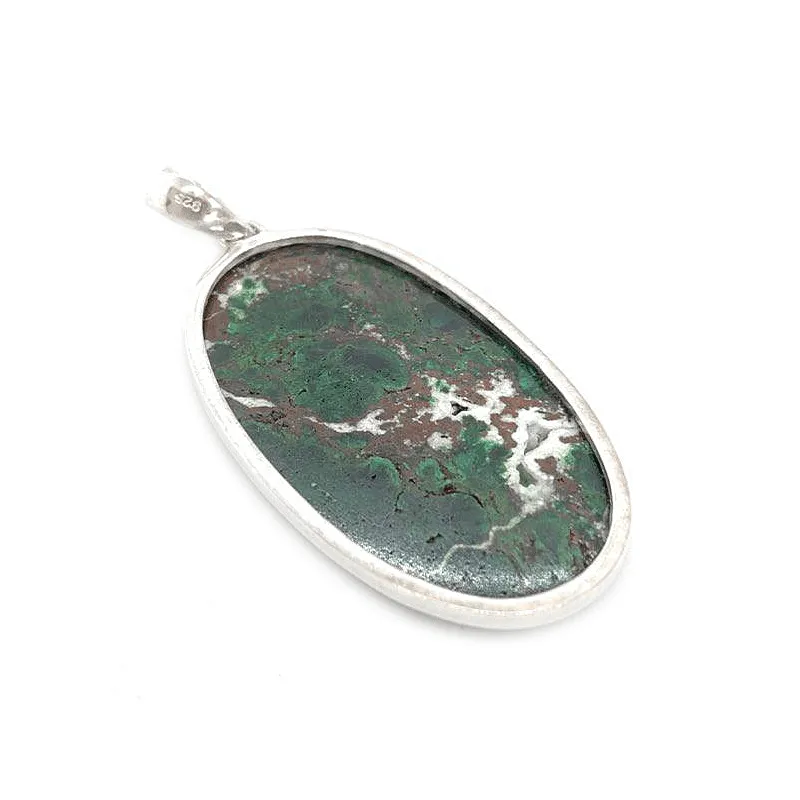 Montie Chrysocolla Statement Pendant - A