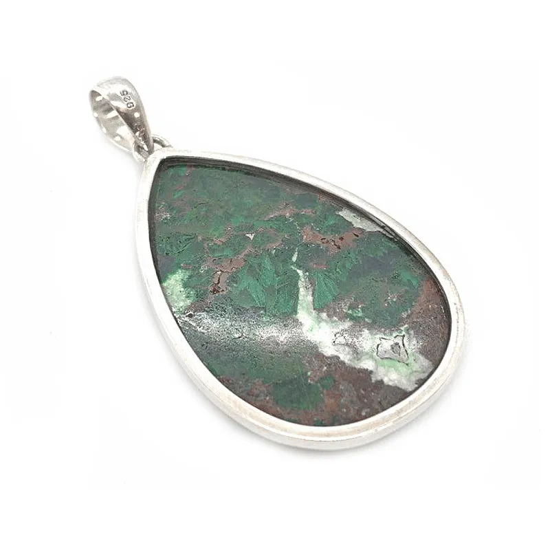 Montie Chrysocolla Statement Pendant - C