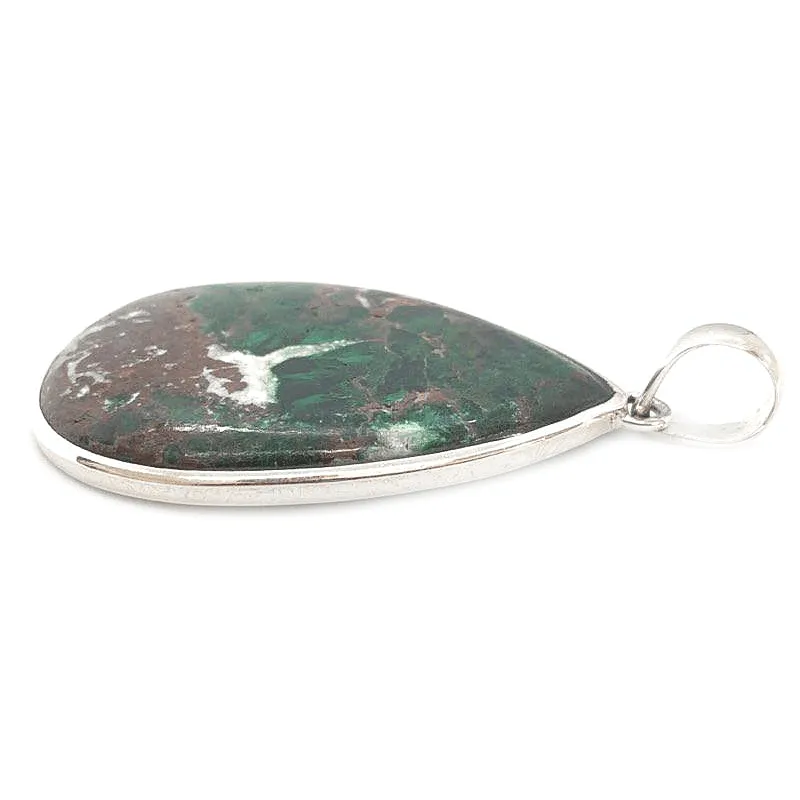 Montie Chrysocolla Statement Pendant - C