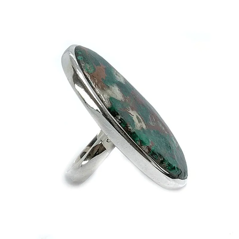 Montie Chrysocolla Statement Ring - G