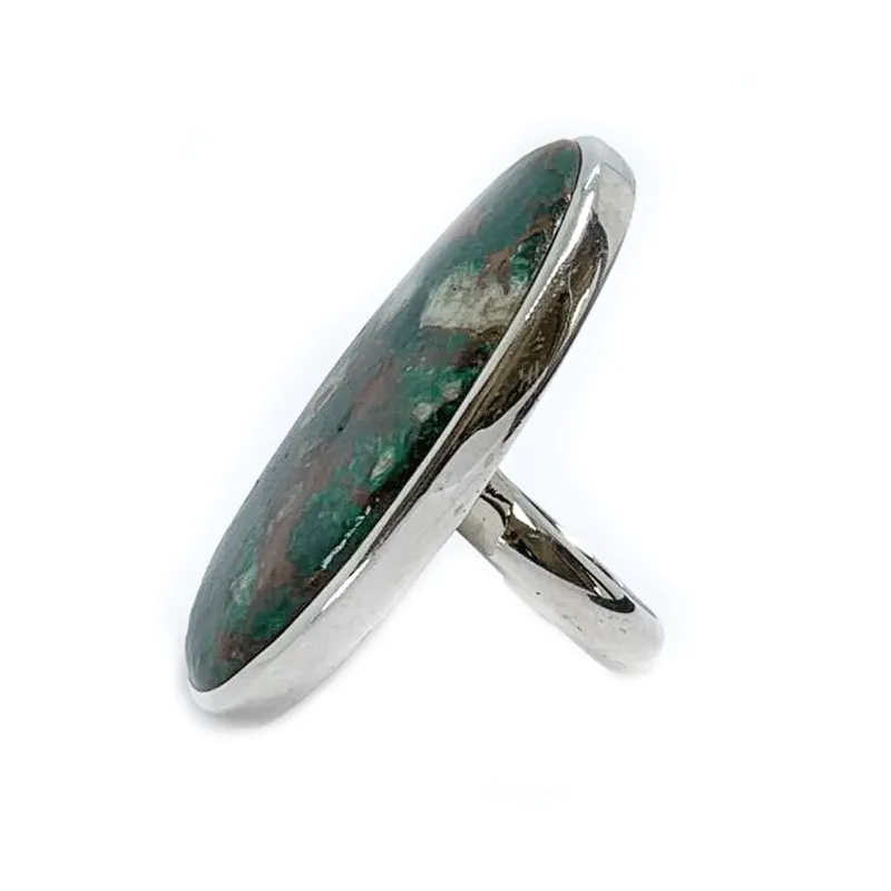 Montie Chrysocolla Statement Ring - G