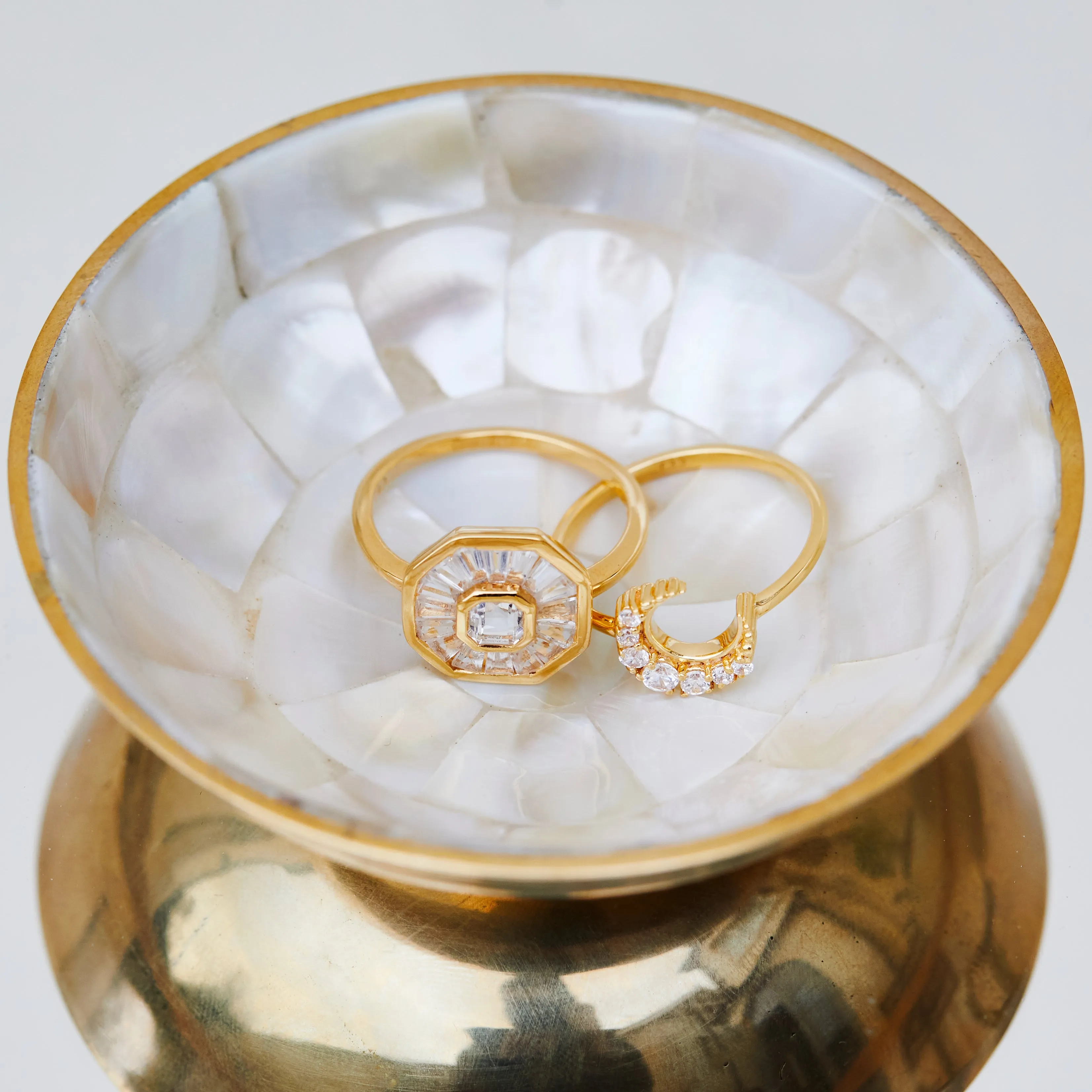 Mother Of Pearl Trinket Tray