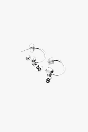 Old Town Sleeper Earrings Silver EOL