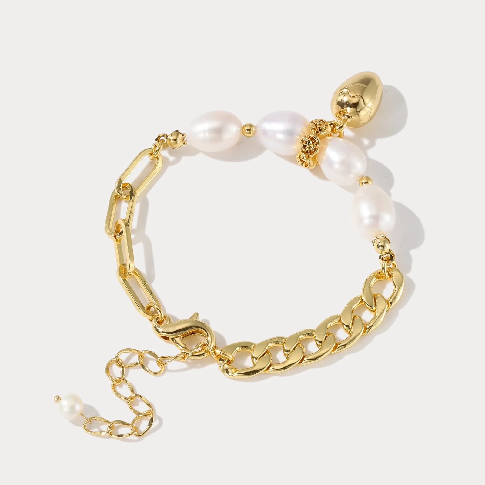 Pearl Chain Bracelet