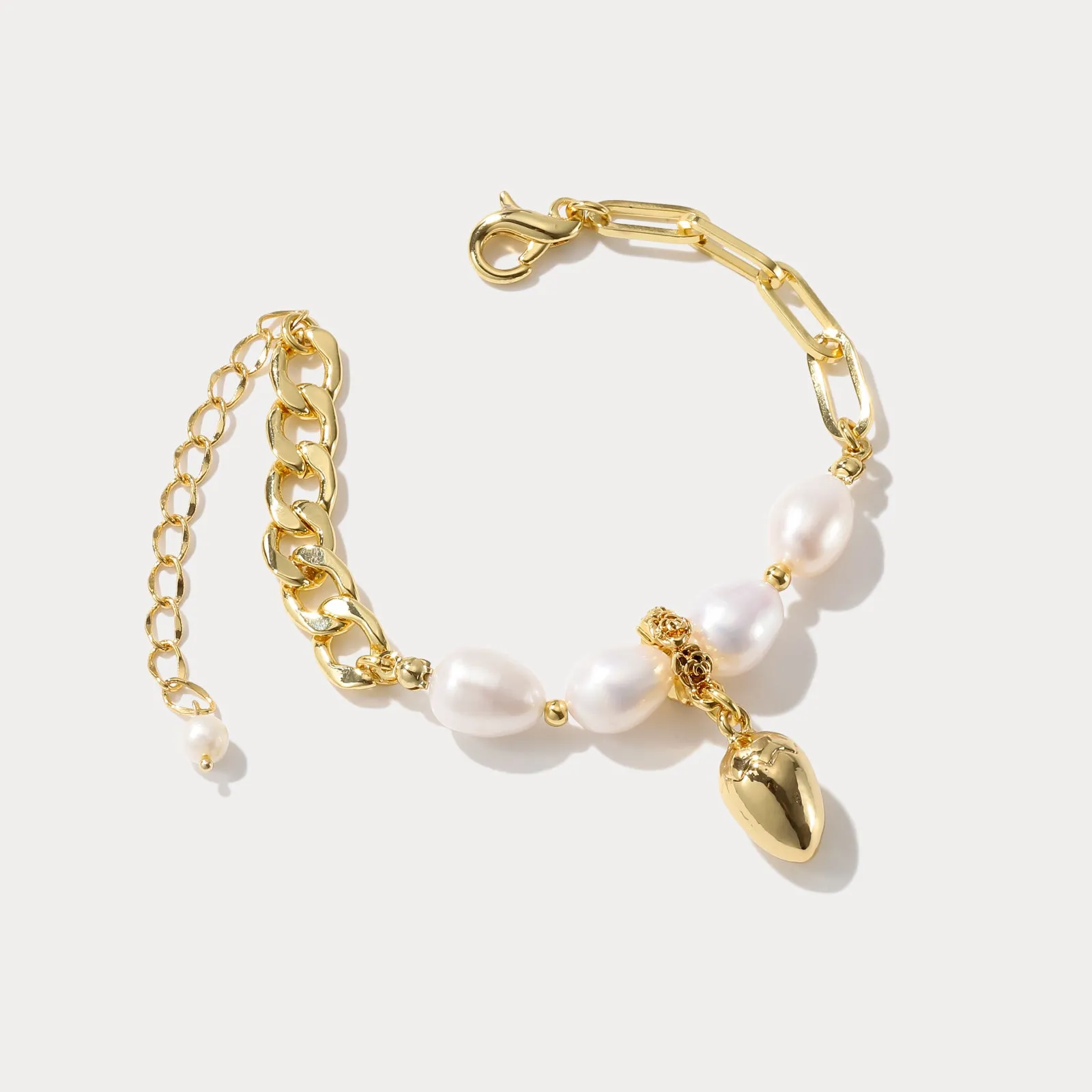 Pearl Chain Bracelet