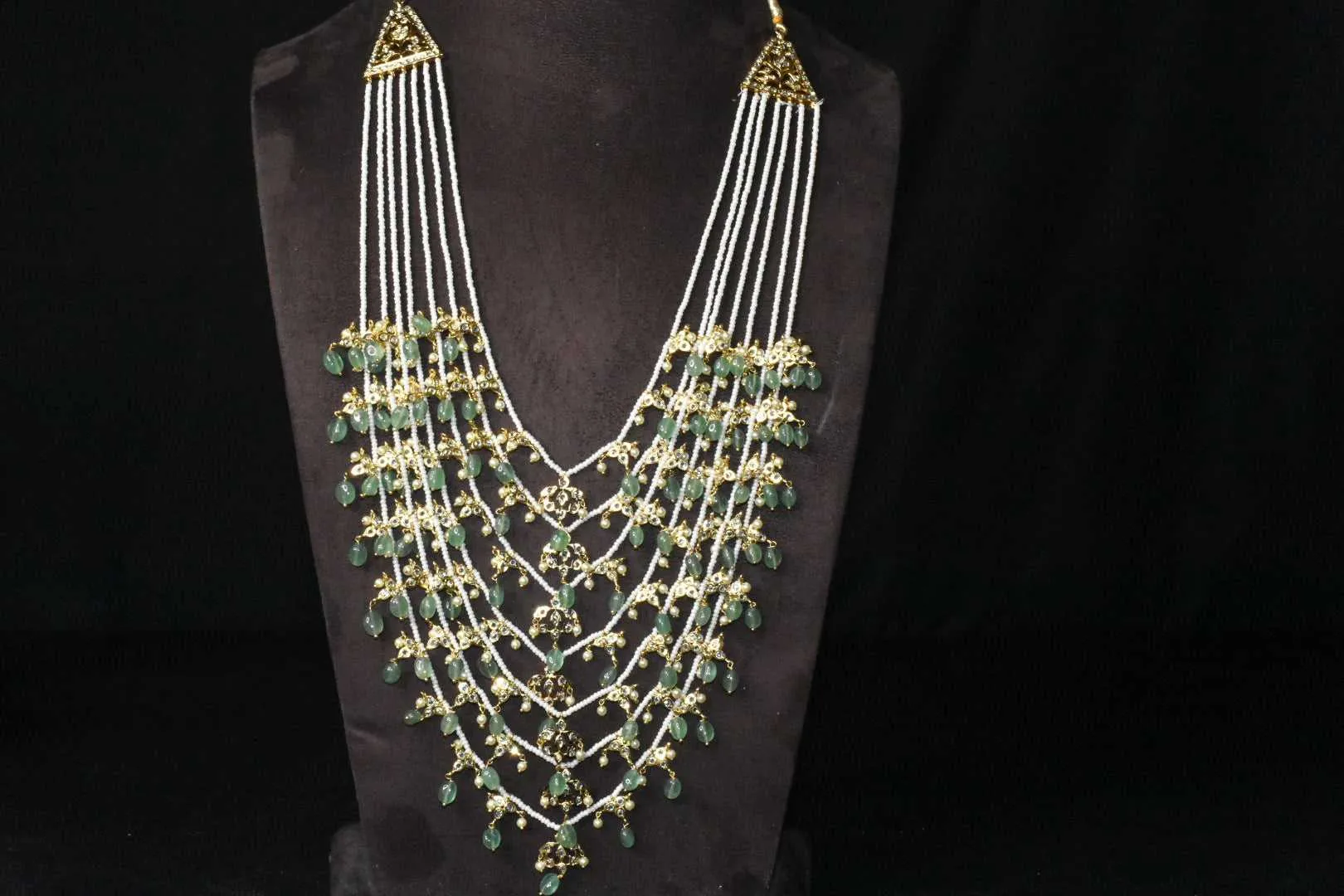 Pearls Satlada Haar Pearls Satlada Haar By Asp Fashion Jewellery