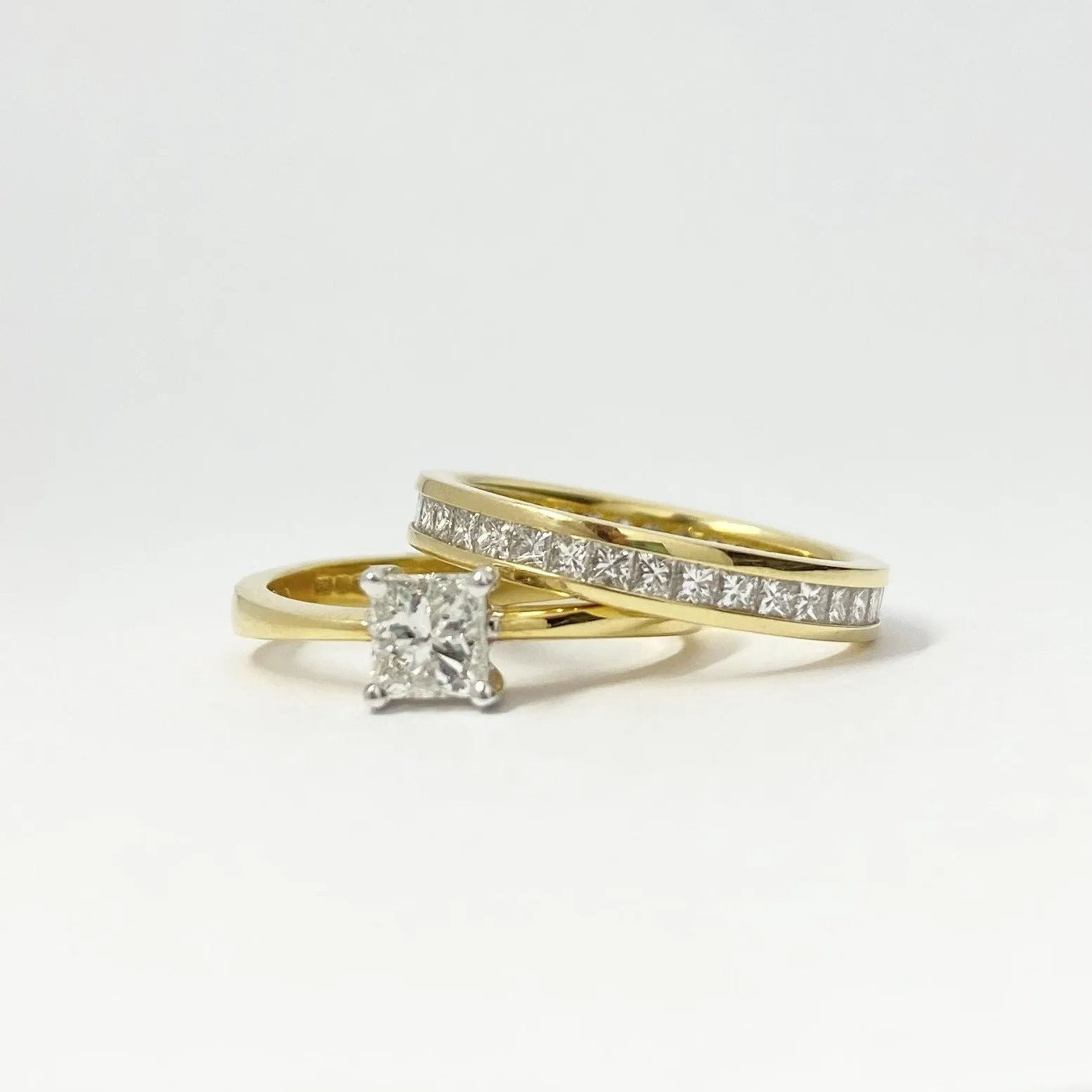 Princess Cut Solitaire Diamond Ring