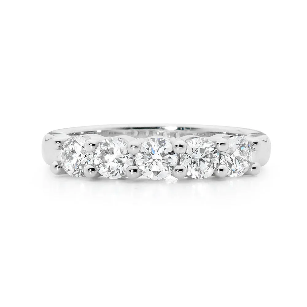 Round Brilliant Cut Eternity Ring