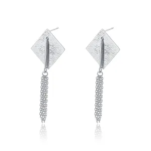 Square Tassel Earrings