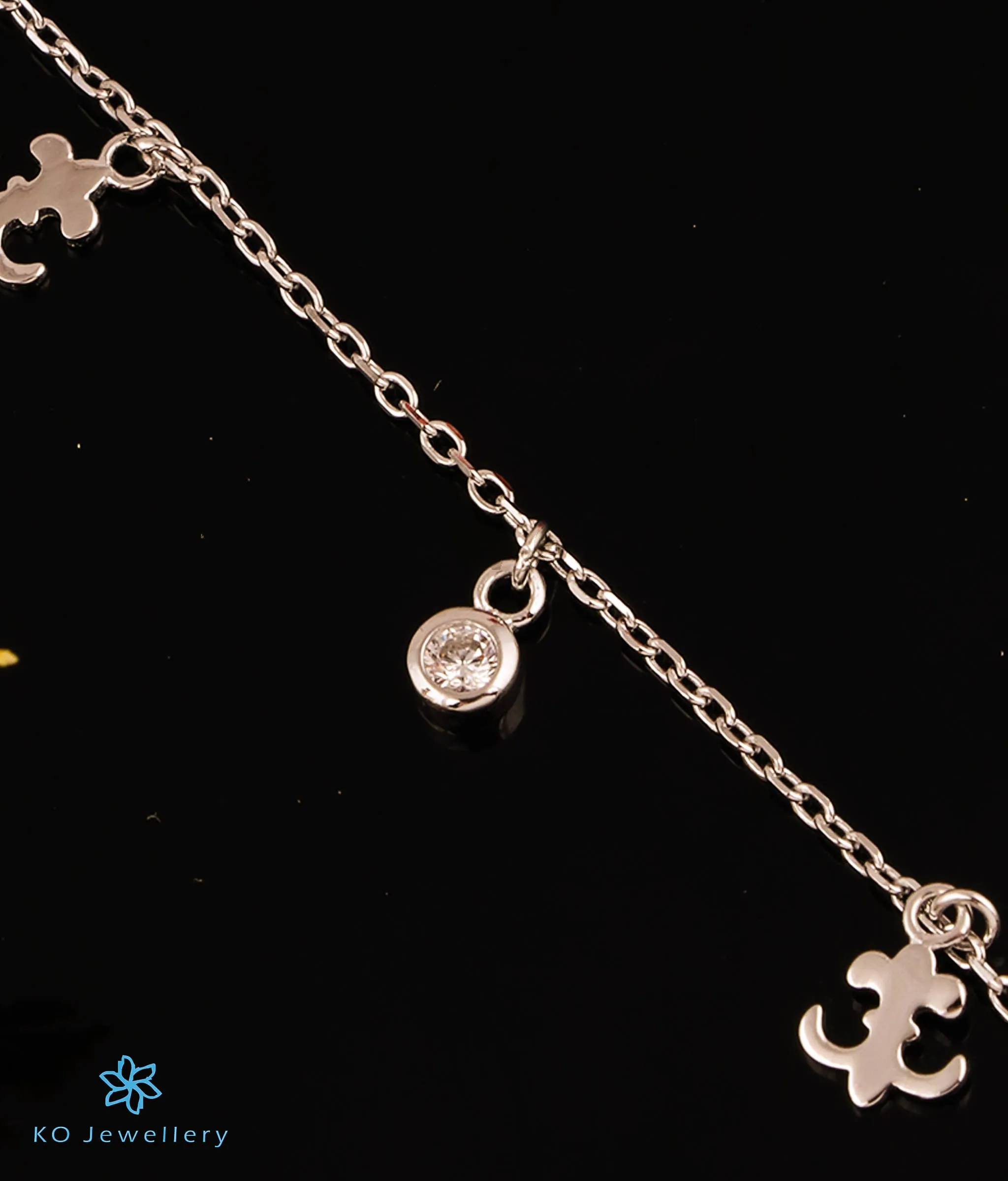 The Anchored Silver Bracelet