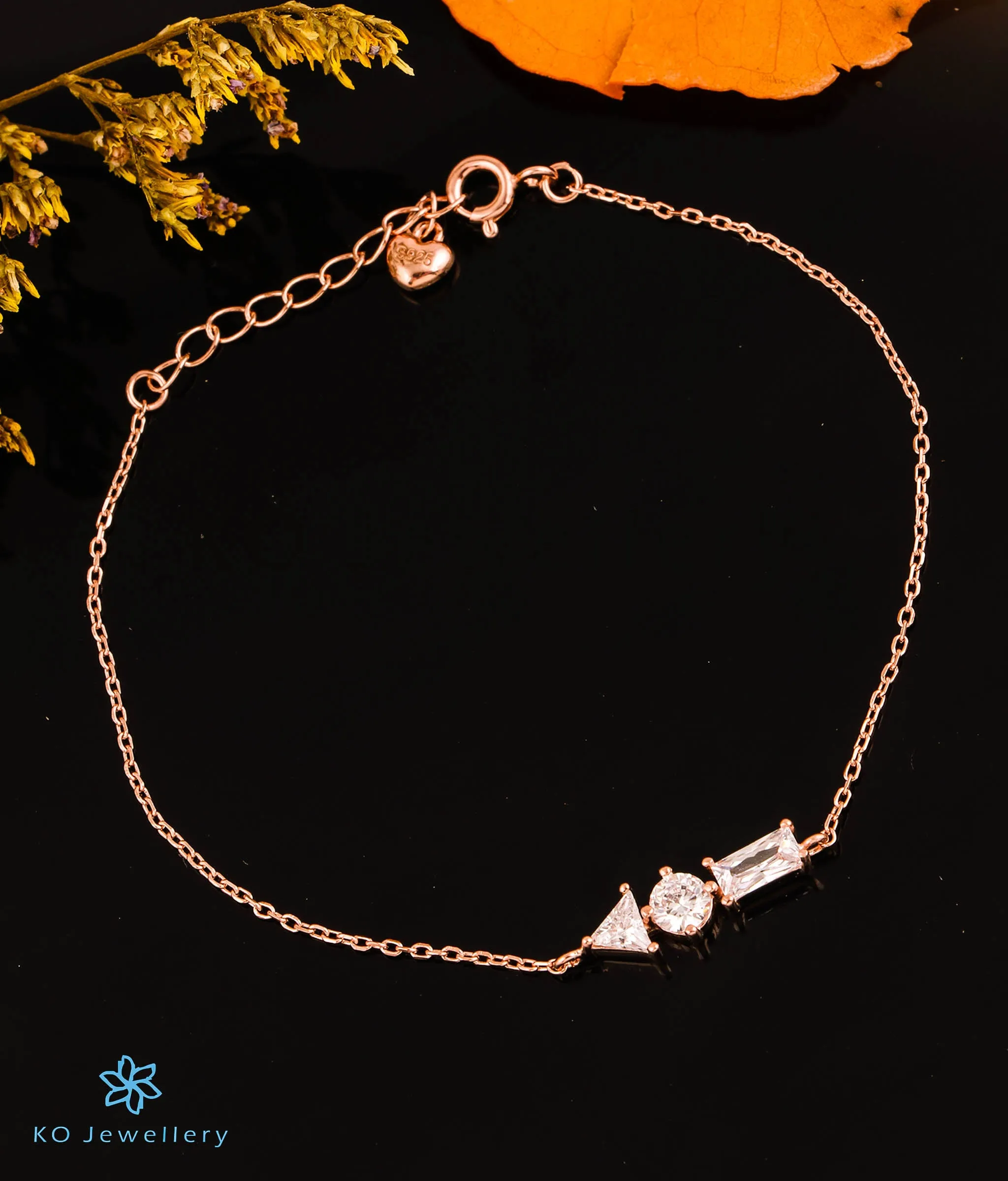 The Anchored Silver Bracelet