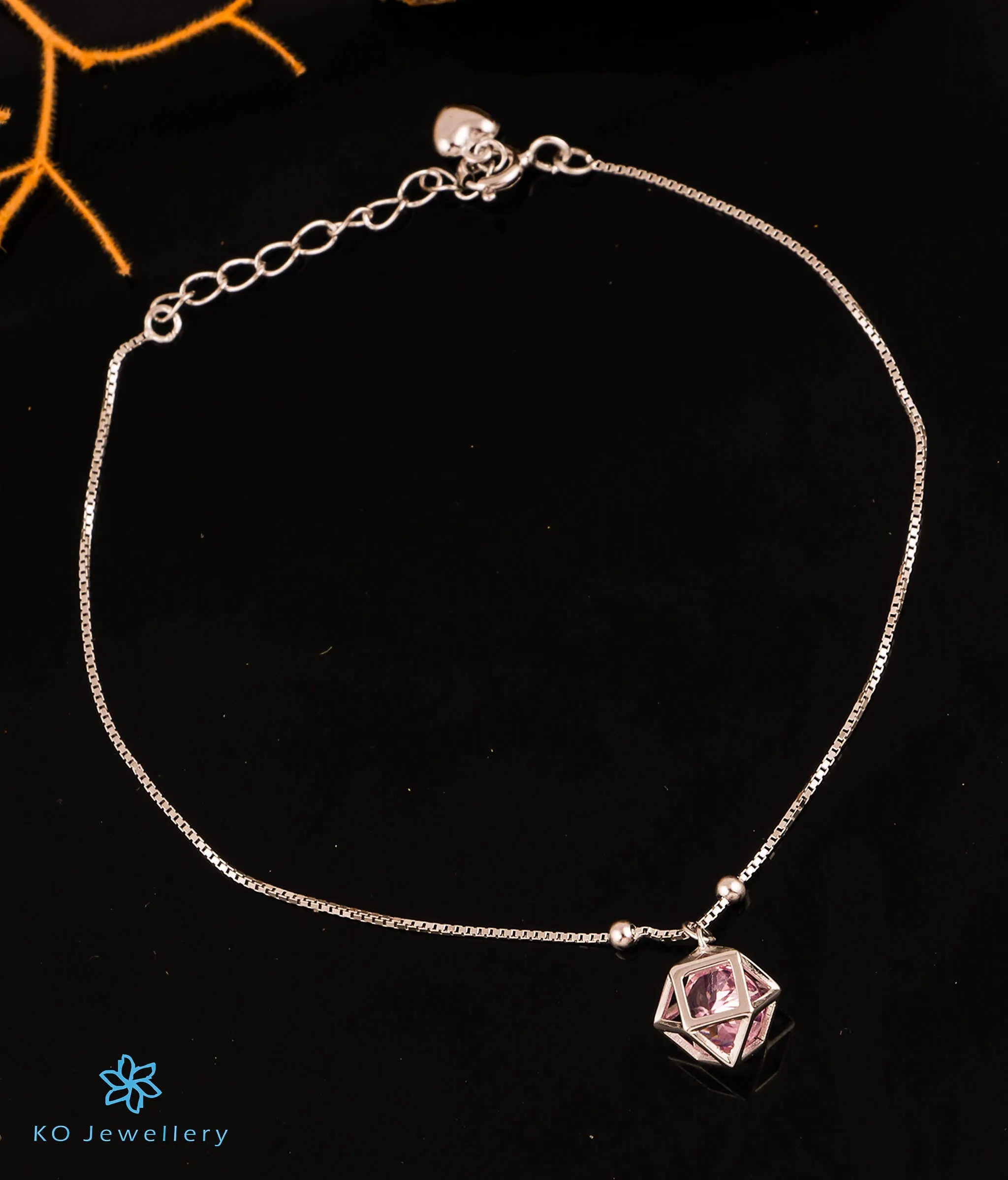 The Anchored Silver Bracelet