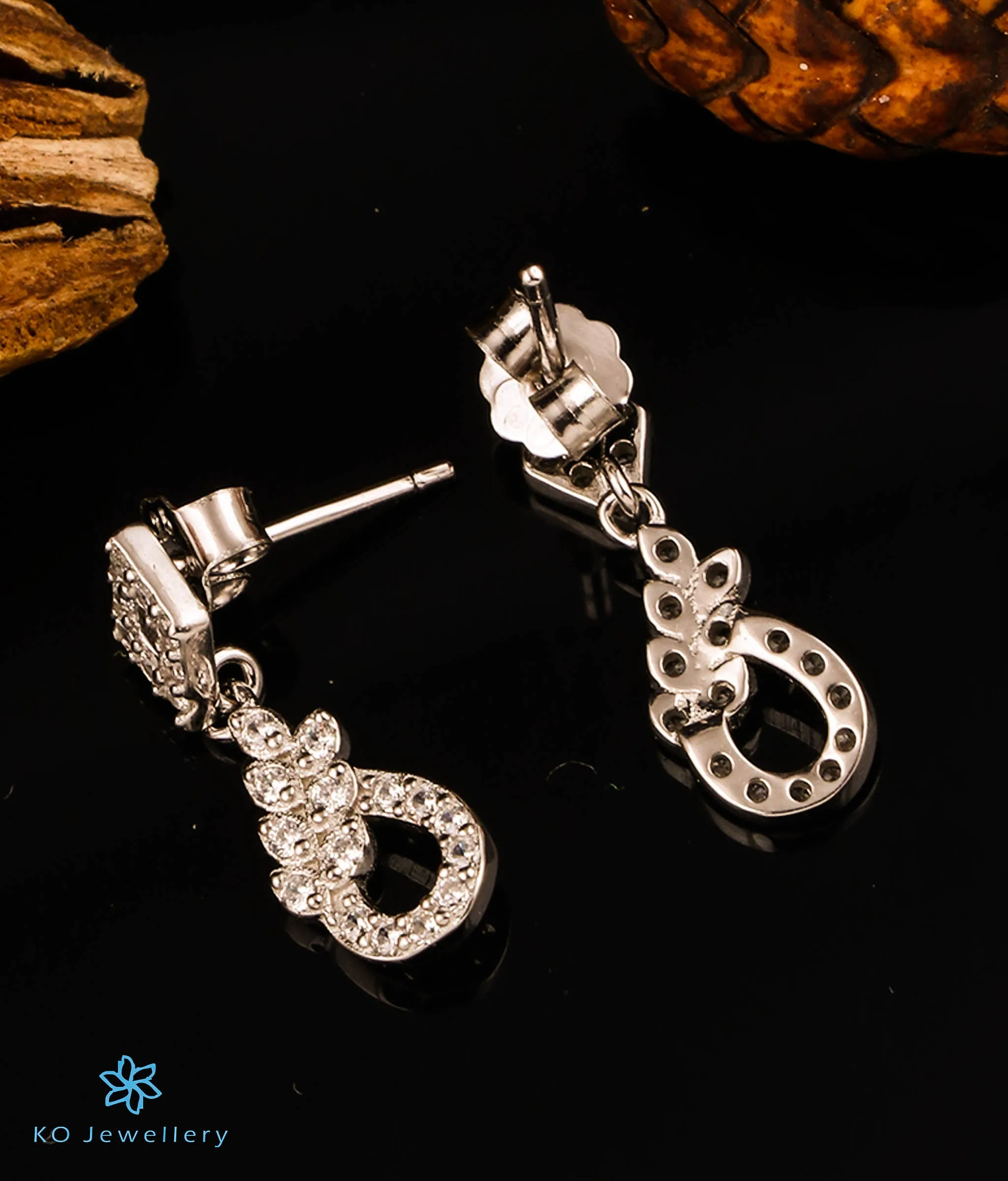 The Celebration Sparkle Silver Earrings