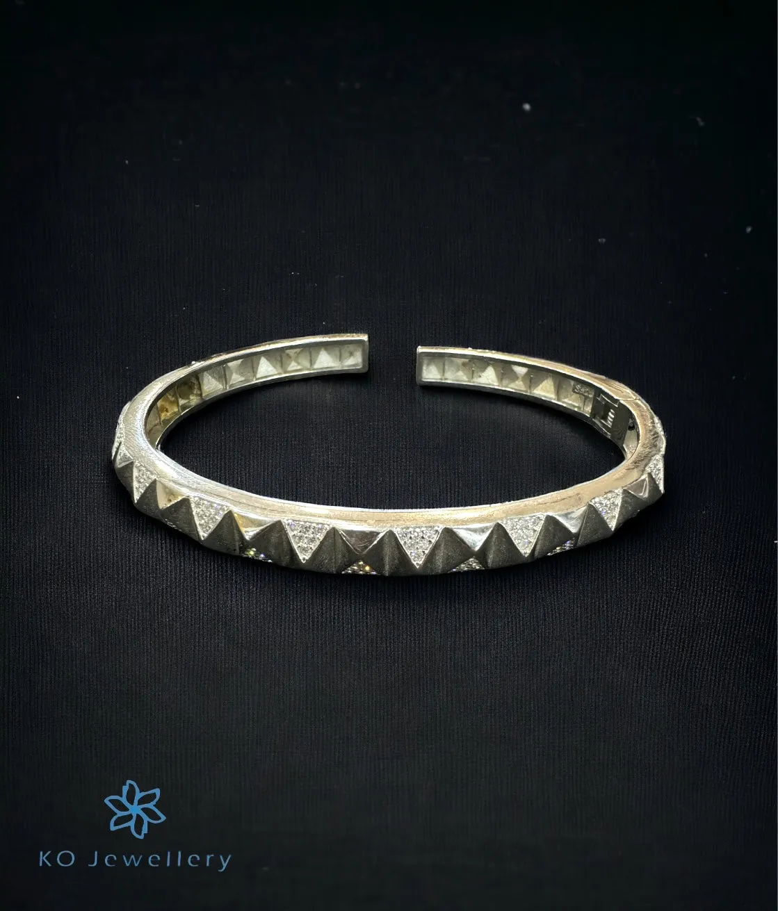 The Morgan Silver Open Bracelet