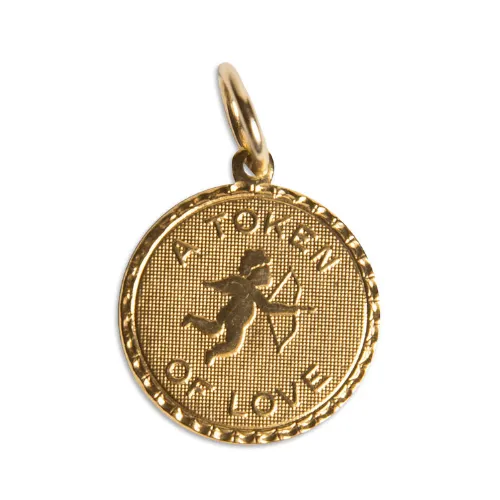 Token of Love Pendant | Gold