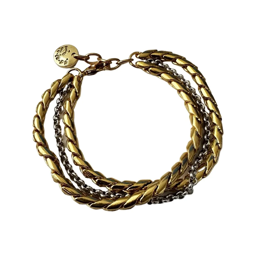 TRA-LA-RA TRIO THREE LAYERED BRACELET