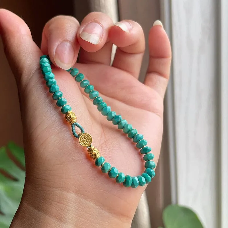 Turquoise Bracelet Beaded