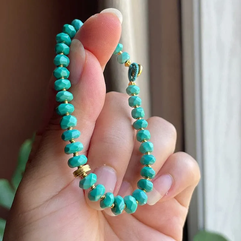 Turquoise Bracelet Beaded