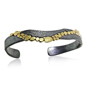 Wild River Textured Cuff Bracelet